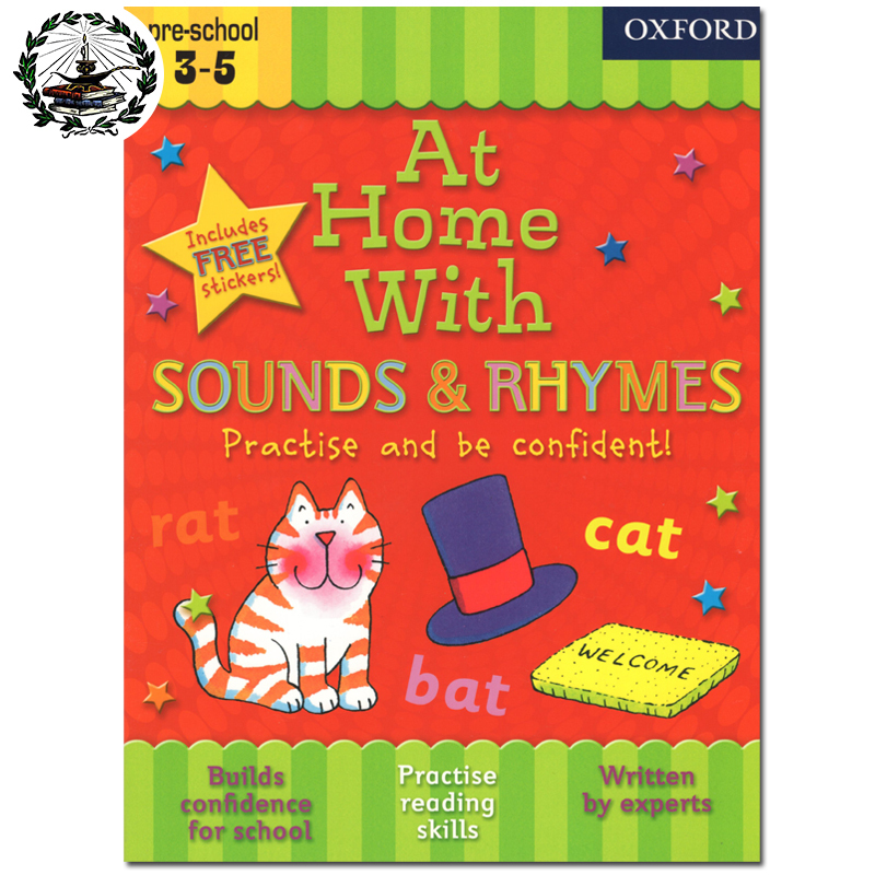 进口牛津早教家庭学习手册 At Home with Sounds & Rhymes 3-5岁|msdalam kategori Toy/bayi/teka-teki/blok bangunan/model, 儿童读物/童书, 幼儿/少儿英语 - dari Buy2taobao.com untuk memberikan perkhidmatan ejen Taobao profesional membeli