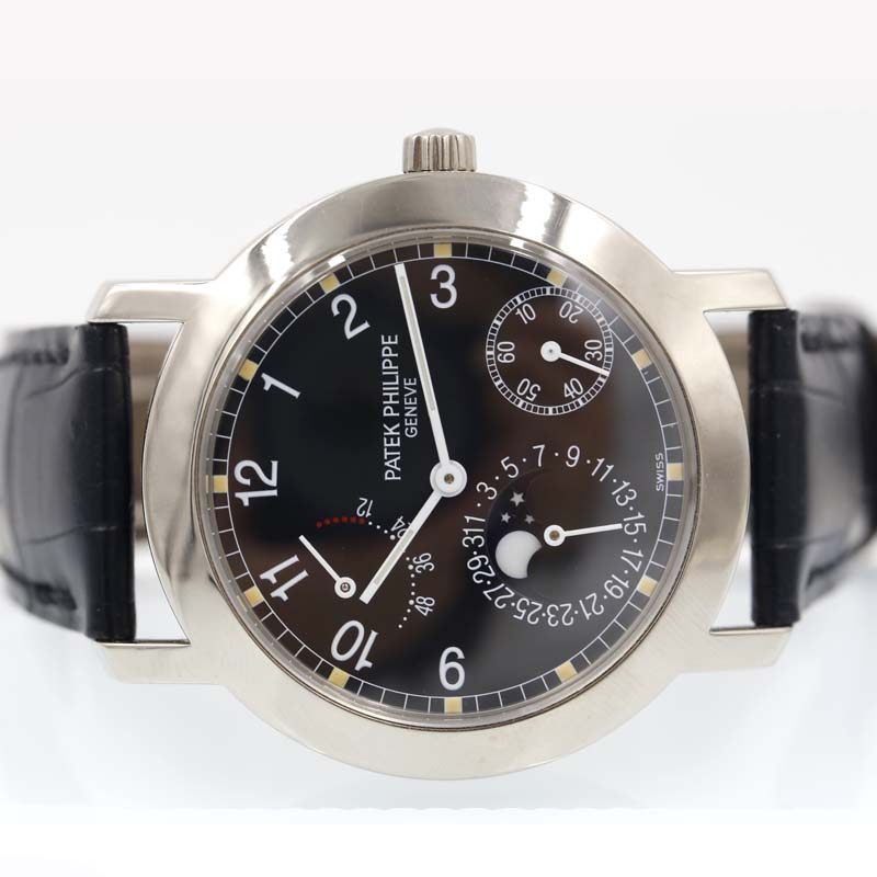 【9新】百达翡丽5055g自动月相男表