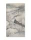 纯手绘新中式 雪景禅意国画侘寂风 现代客厅茶室水墨画办公室挂画