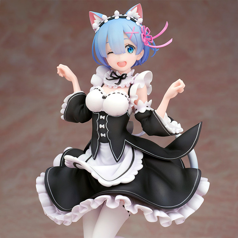 从零开始蕾姆手办爱心猫耳雷姆优质动漫手办二次元模型摆件生日礼