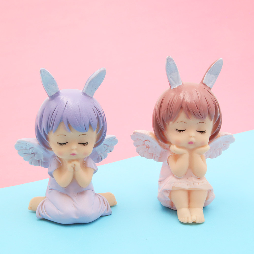 烘焙蛋糕装饰摆件可爱安妮公主天使宝贝卡通萌系少女生日网红插件