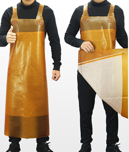 防水围裙透气牛筋加厚耐用软皮围兜水产干活耐磨男厨房防油工作服