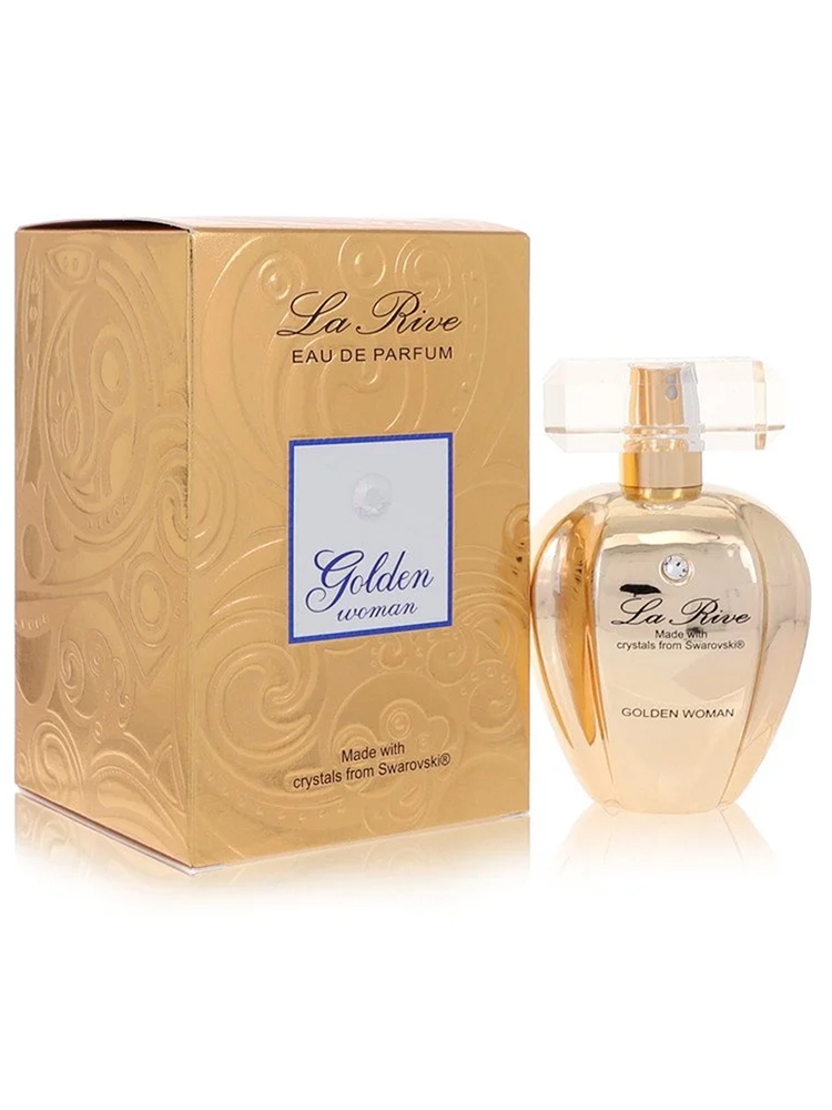 正品La Rive Golden Woman EDP 左岸黄金女人女士香水75ml桃 焦糖