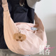 胡子鸡仔轻便单肩包包女学生休闲百搭饺子包男大容量通勤斜挎包潮