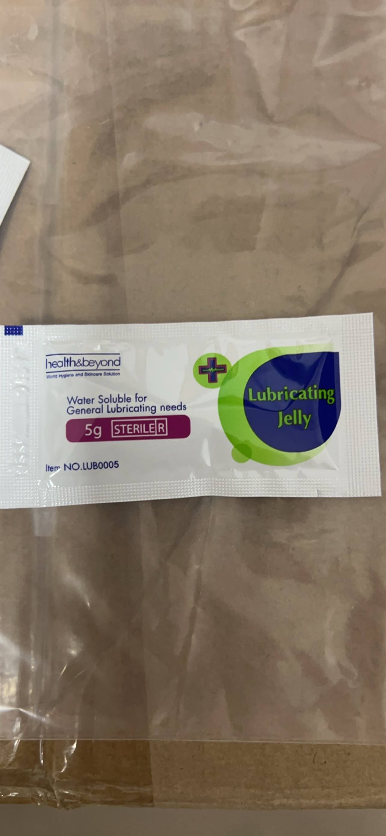 户外急救包 润滑剂 5G 鼻咽通气管道润滑 lubricating jelly