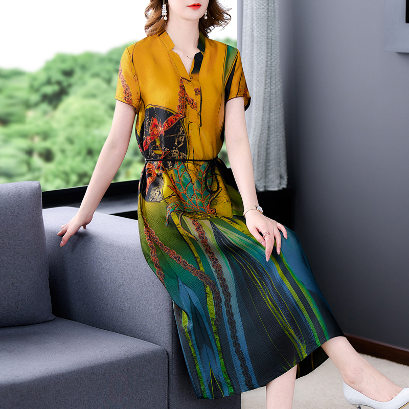 中老年名牌连衣裙