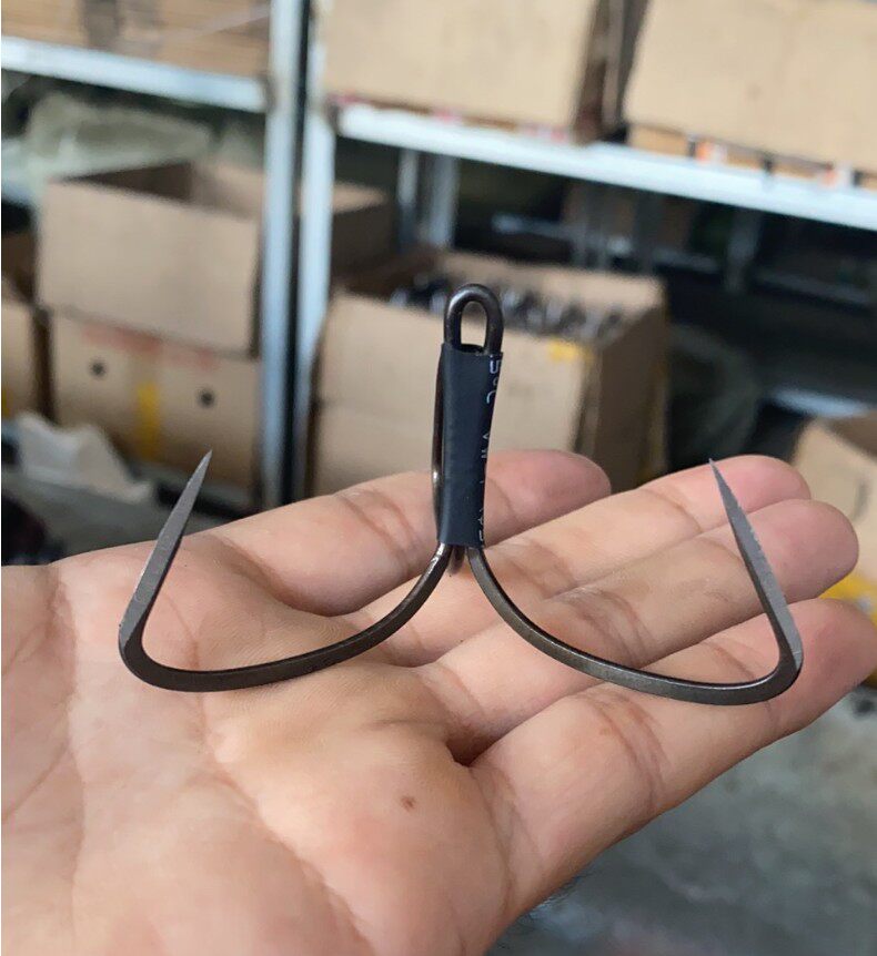 刀锋三角锚钩厂家销售锋利穿鳞甲三抓钩量大优惠锚钩挂渔锚鱼划渔