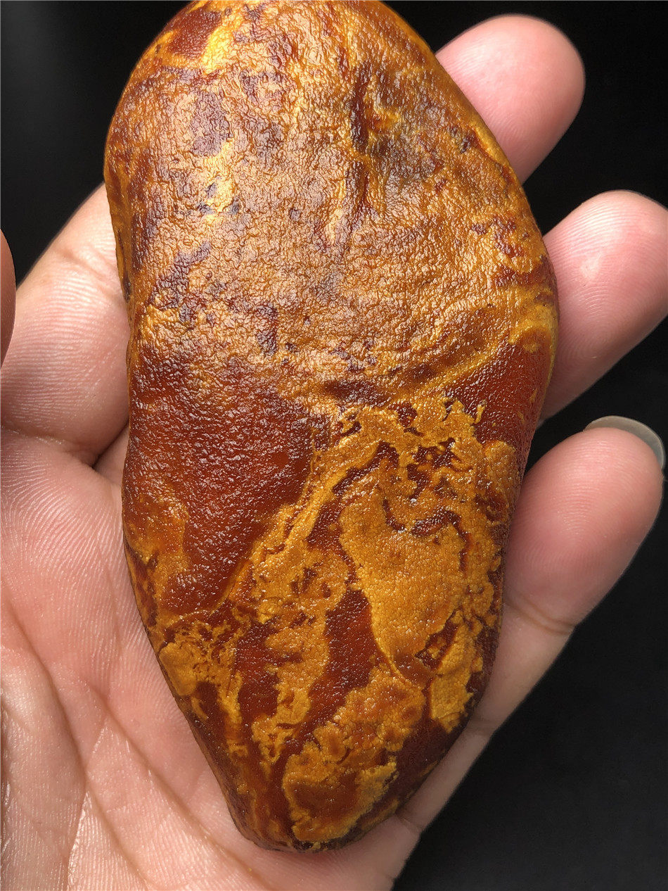 蜜蜡原石 原矿 毛料全皮大块