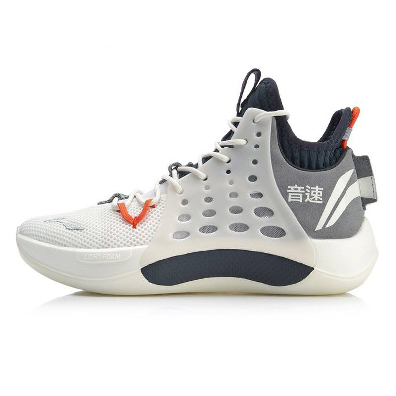 李宁篮球鞋男2019新款音速7低帮队尚龙鳞防滑耐磨反光球鞋abap019