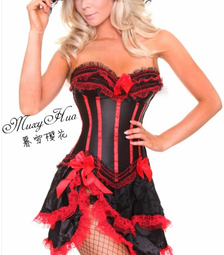 塑身内衣corset束腰配裙领舞服万圣节夜店装礼服短裙秋冬蓬蓬裙女|ruв категории Женская одежда, юбка - от Buy2taobao.com для оказания профессиональной услуги покупки агента Taobao