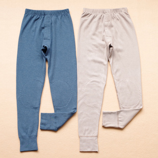 男童薄绒秋裤中大童发热纤维保暖裤儿童莱卡棉打底裤小男孩单条裤