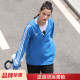 Adidas阿迪达斯外套男情侣一男一女连帽棉款 男女同款TR30J5-CBUW