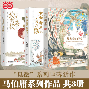 马伯庸精选“长安新鲜事”套装（全三册）：长安的荔枝+太白金星有点烦+龙与地下铁 长安十二时辰显微镜下的大明 历史短小说书籍