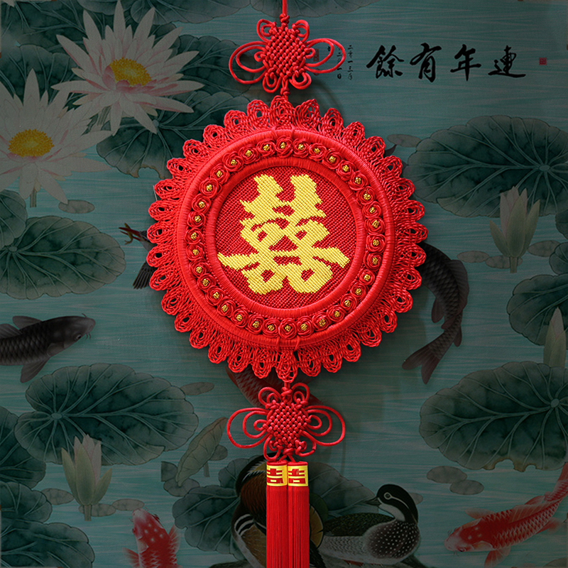 中国结双喜|中国结双喜结的编法|中国结双喜结 - 中国