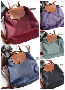 longchamp雙肩包怎麼折 尼龍折疊雙肩包 5天發貨  longchamp