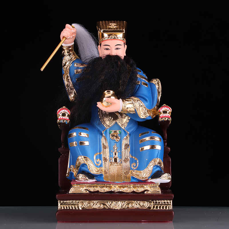 茅山祖师像三茅真君茅山道士祖师爷法主树脂玻璃钢供奉神像摆件