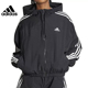 正品Adidas/阿迪达斯女子经典运动训练休闲连帽夹克外套 HT3399