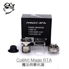 顺丰包邮正品CoilArt Mage RTA魔法师24mm储油口感大烟雾化器