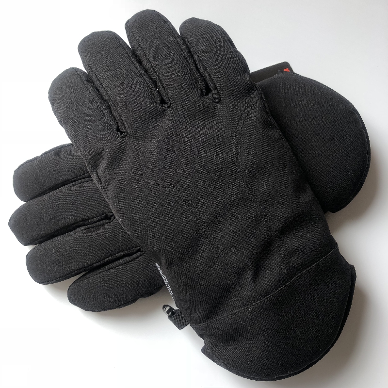 黑色加厚防滑防风防泼水3M Thinsulate户外保暖骑车男女时尚手套