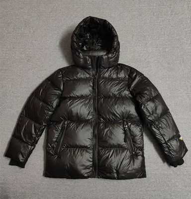 奢品,欧美纯元超保暖黑金鹅绒短款面包服加厚男女情侣休闲羽绒服