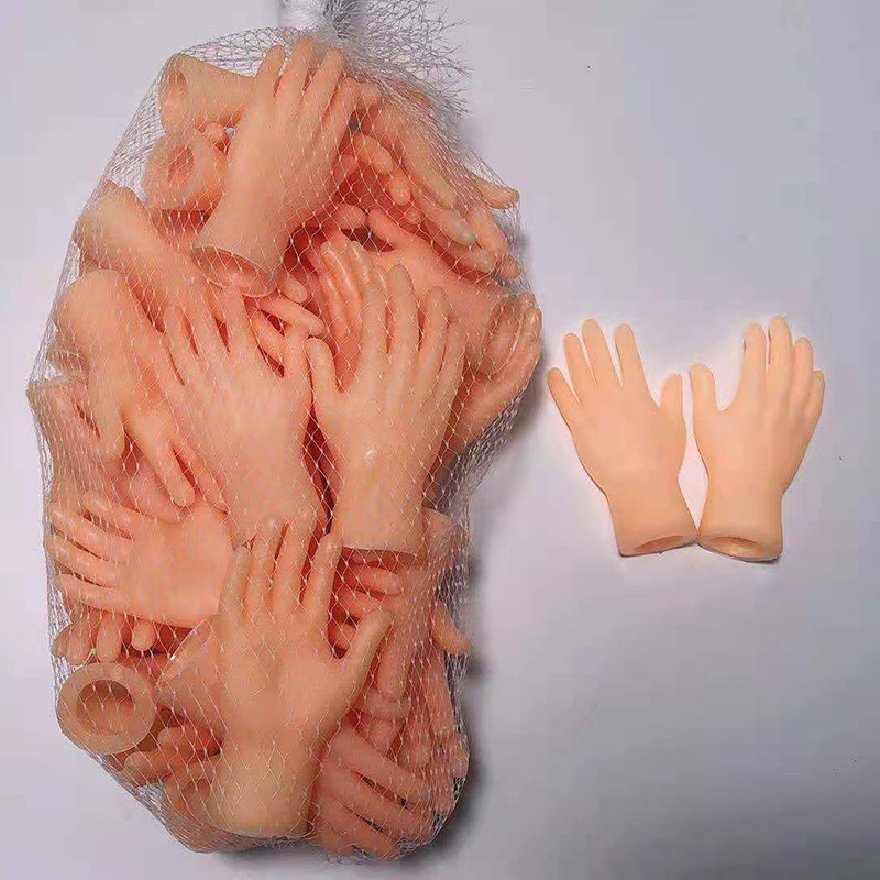 玩具小手抖音同款网红手指套撸猫逗手套橡胶其它玩具