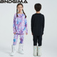 BNDGIMA 儿童滑雪内衣男女大小童速干衣户外运动功能排汗打底套装