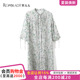 胖太太大码女装夏季新款棉麻中国风格连衣裙妈妈中老年720107112