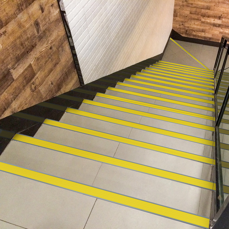 防滑条楼梯自粘瓷砖梯步防滑贴幼儿园踏步台阶贴斜坡pvc胶条贴条