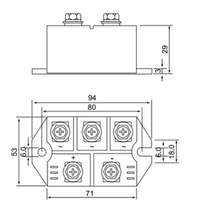 三相整流模块桥VUO160-16 No7MDS160A200A VUO200-12VUO190VUO110