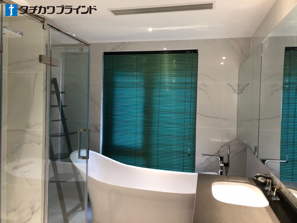 立川TACHIKAWA日本铝百叶窗珠光色花纹色厨房卫生间防水可免打孔