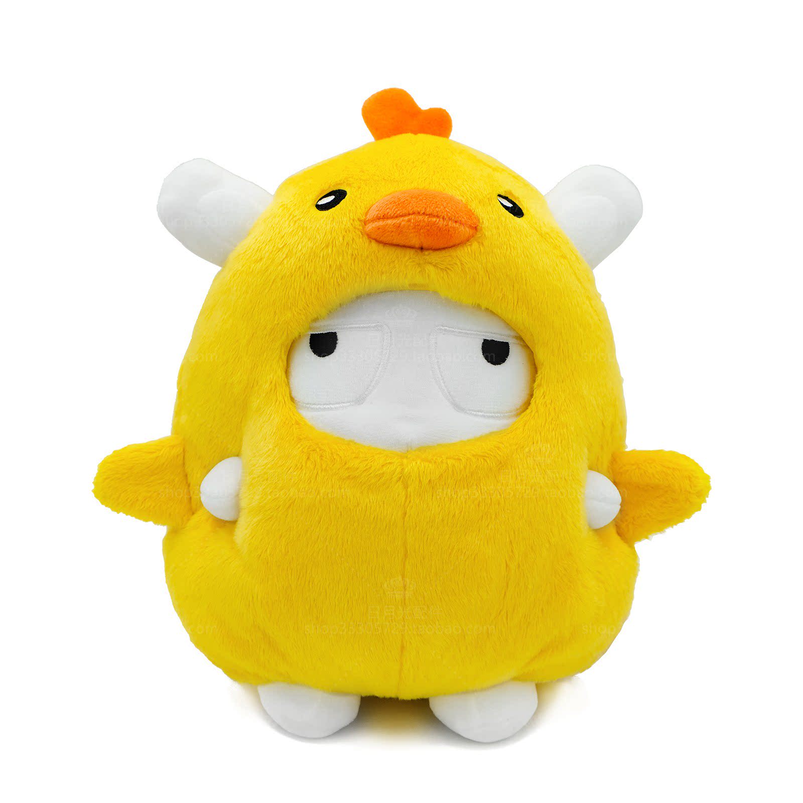 小米米兔公仔_小米小黄鸡米兔玩偶公仔毛绒布艺类玩具25cm官网正品