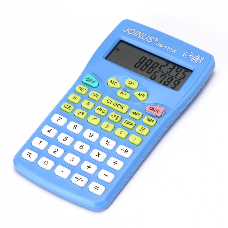 中小学四六年级学生专用考试计算器分数显示教学同步团购优惠127k