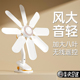 台夹电风扇壁扇壁挂式厨房小风扇免打孔桌面家用卫生间宿舍迷你型