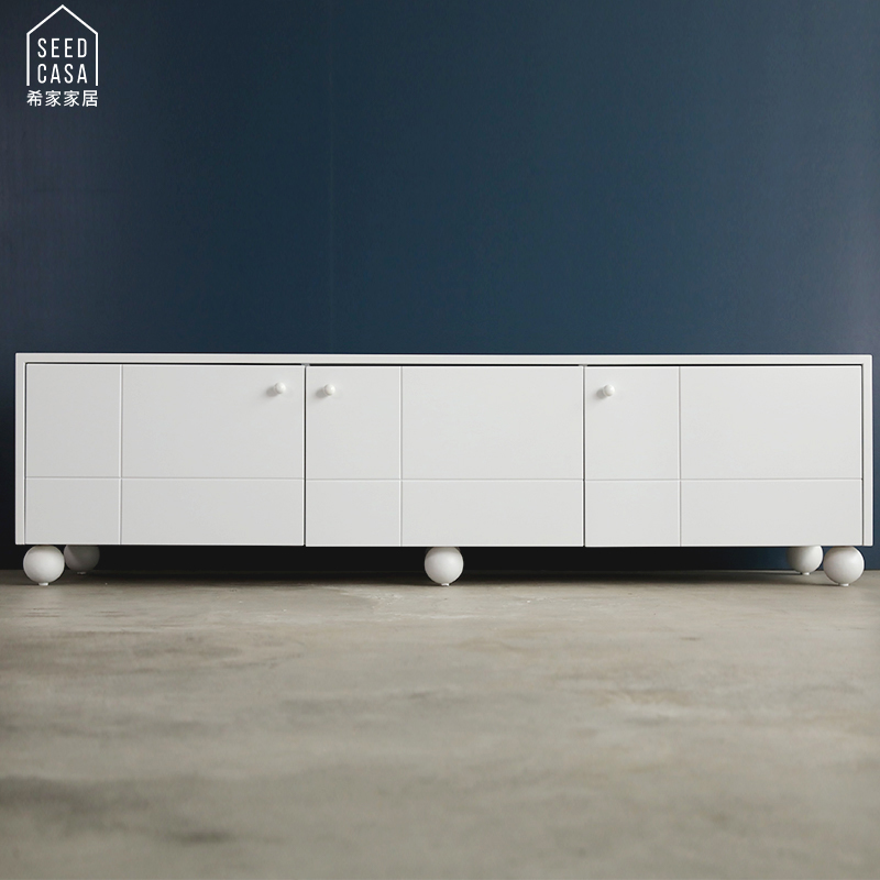 seedcasa设计师款Pearl TV cabinet珍珠电视柜小户型边柜|ruв категории жилой мебели, кабинет, телевизионный шкаф - от Buy2taobao.com для оказания профессиональной услуги покупки агента Taobao
