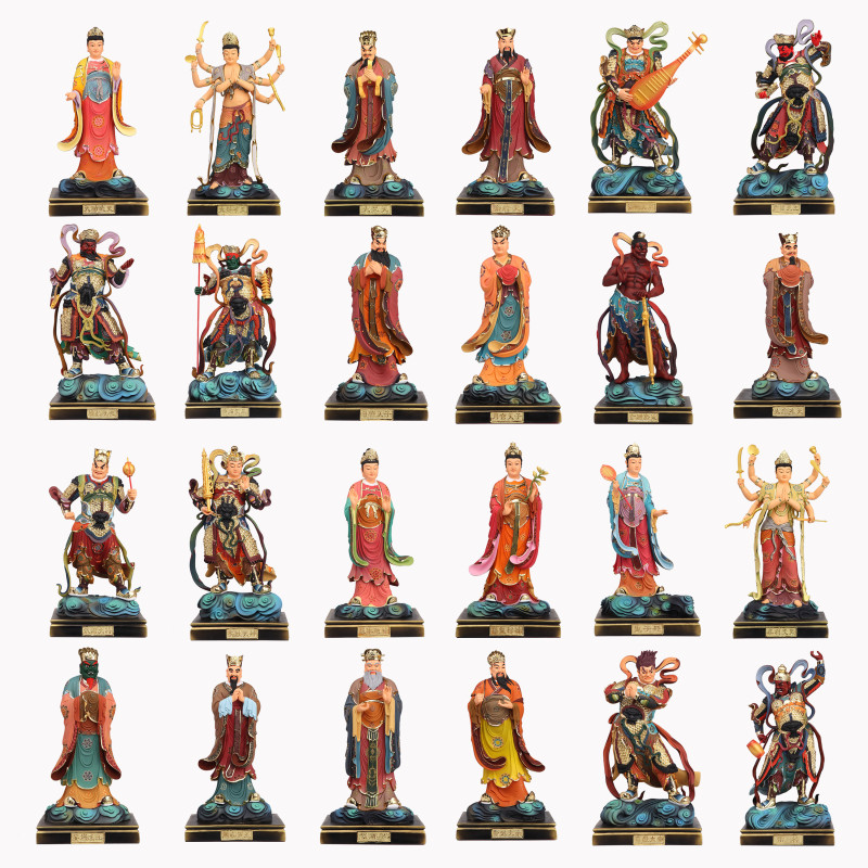 二十四诸天佛像 19寸48厘米24