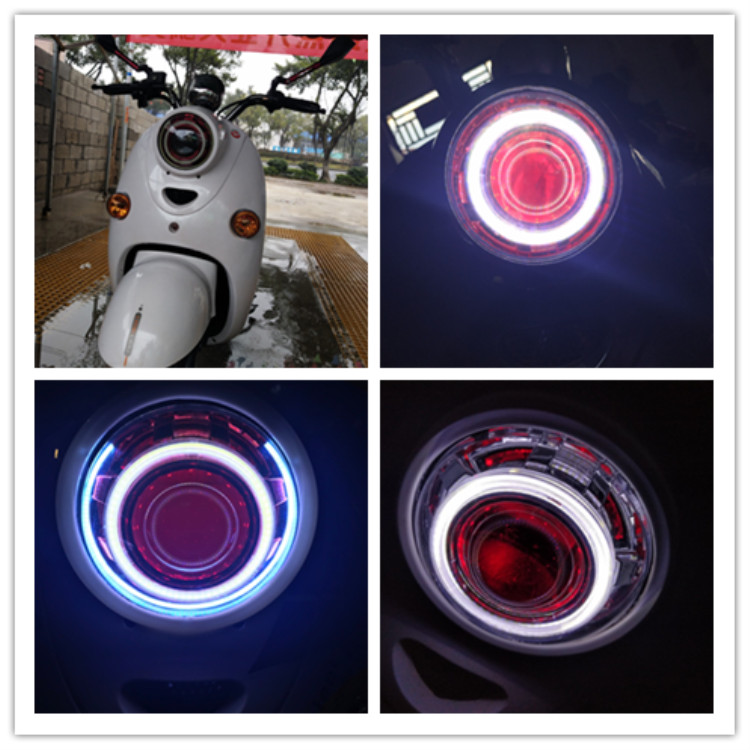 Electric friction Turtle King The headlamps Assembly refit Xenon lights Q55 Bifocal lens angel Devil Eye fisheye The headlampsin the Motorcycle/Equipment/Fitting , Motorcycle Accessories , Motorcycle xenon lamp category - from Buy2taobao.com to provide professional Taobao agent buy service