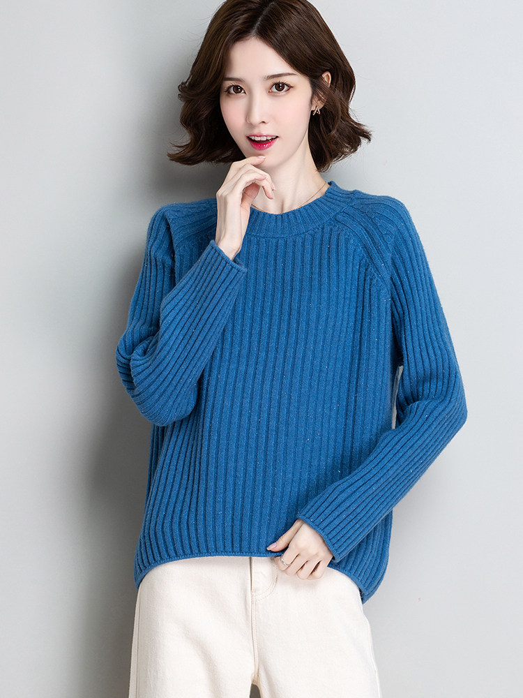 今年流行的低领短款毛衣女时尚秋冬2021年新款爆款洋气冬季打底衫