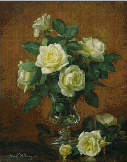 新款精准印花dmc十字绣客厅世界名画油画莫奈菊芋花