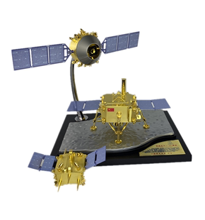嫦娥一号二号三号四号五号探月卫星模型 玉兔号月球车航天探测器