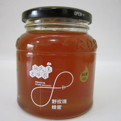 陕西老蜂农 玫瑰蜂蜜480克瓶 美白养颜，改善肤色