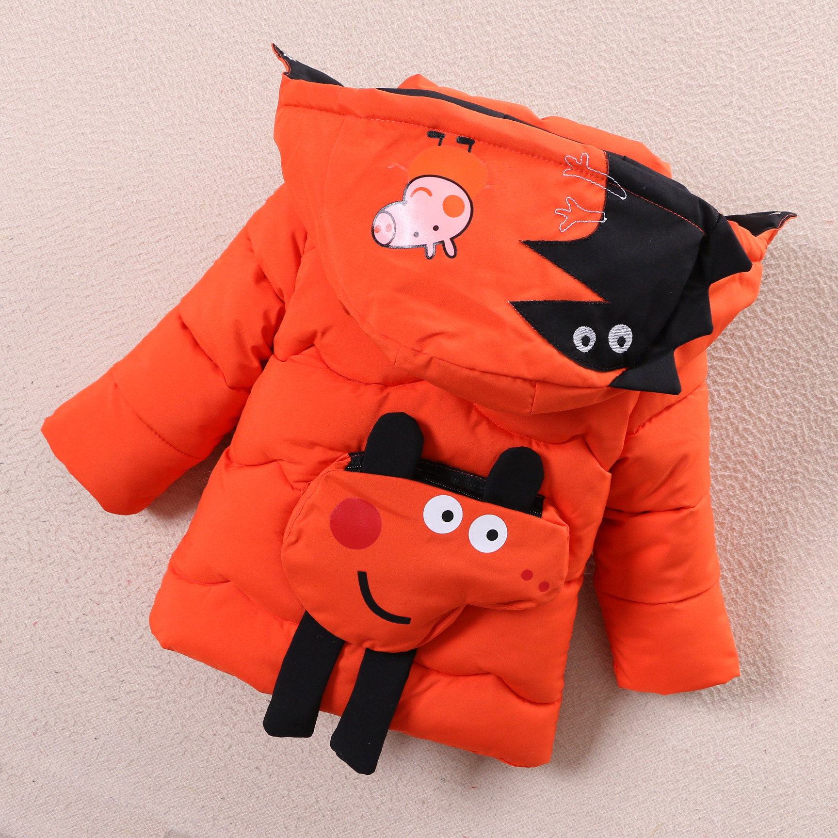 反季男童棉衣中长洋气宝宝冬季棉袄儿童羽绒棉服小孩秋冬装厚外套