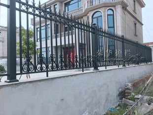 铝艺护栏铝合金围栏别墅庭院栏杆围墙/花园围栏户外扶手院墙栅栏