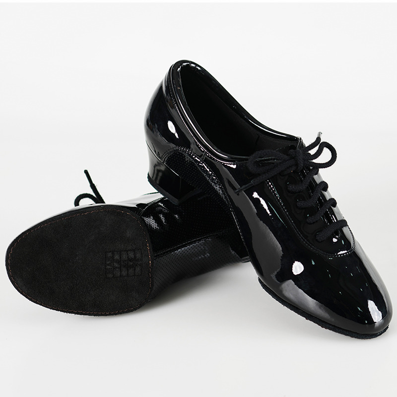 歌瑞亚男士经典款成人舞鞋拉丁国际舞比赛训练习练功舞蹈鞋g9002