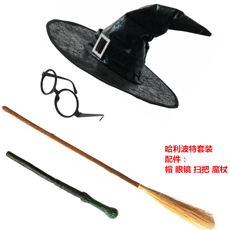 COS化装巫婆帽万圣节巫婆帽 魔女魔法帽 哈利波特套装 绒布弯钩|ruв категории плесень играть/Аниме/вокруг/cos/настольные игры, вечеринка/магия товаров, группа приборов/украшения, Вечеринка декоративные шляпу - от Buy2taobao.com для оказания профессиональной услуги покупки агента Taobao