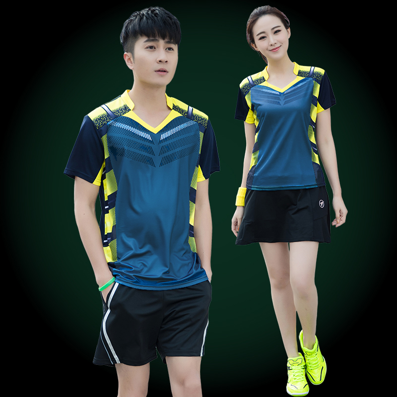 羽毛球服套装女短袖夏季速干裙裤2021球衣队服新款乒乓球运动服男|msdalam kategori sukan/Yoga/kecergasan/bekalan peminat, badminton, pakaian badminton - dari Buy2taobao.com untuk memberikan perkhidmatan ejen Taobao profesional membeli