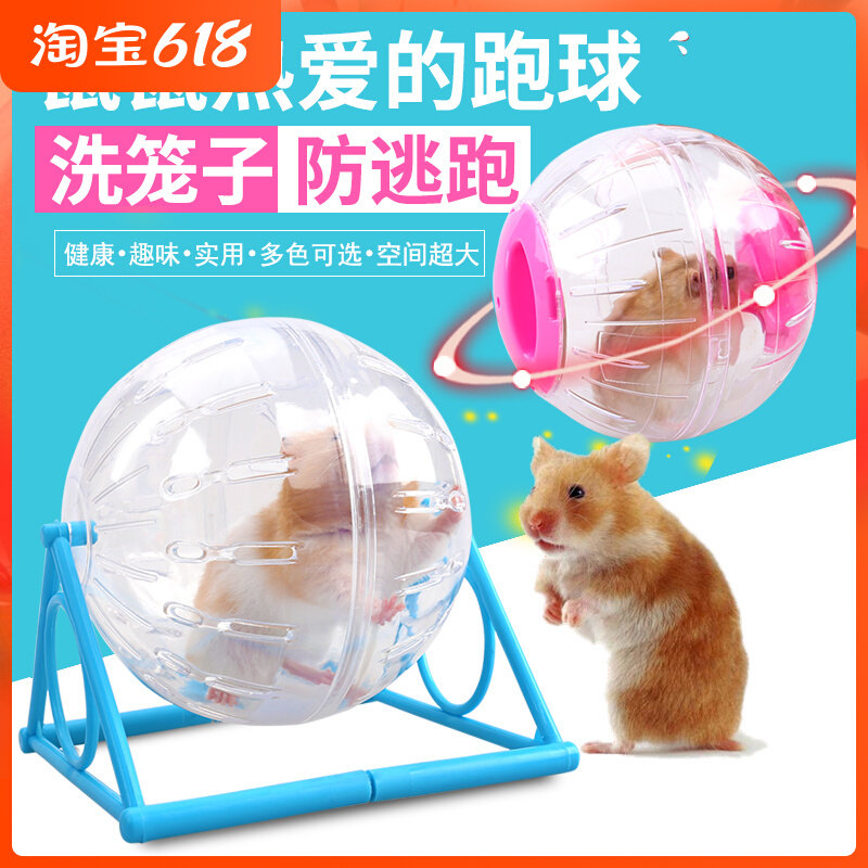 仓鼠球运动滚球水晶跑球透明超大金丝熊苍鼠玩的运动玩具仓鼠用品