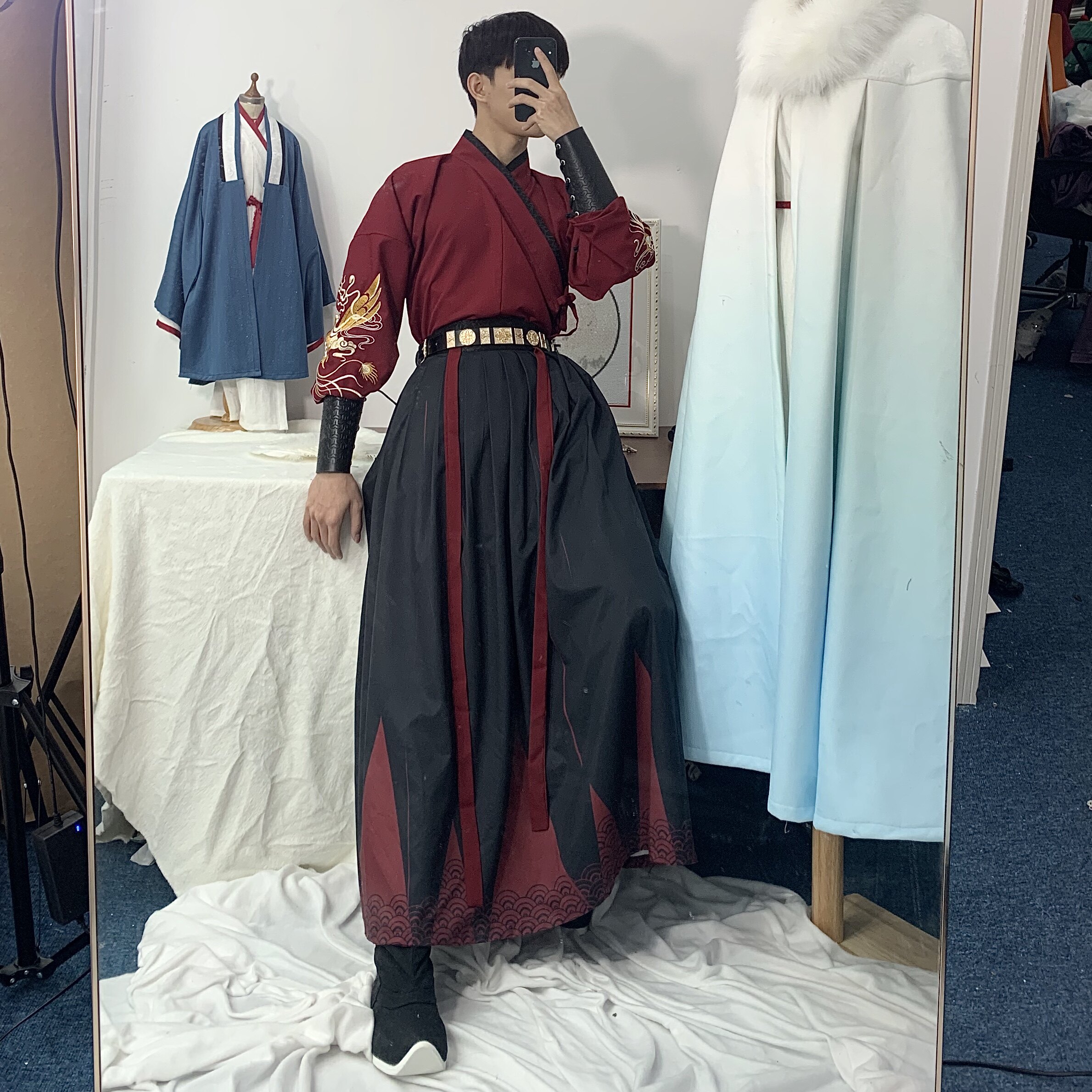 9羽月司衣局【护腕】汉服配饰情侣男女同款束袖护臂配件已售90新品