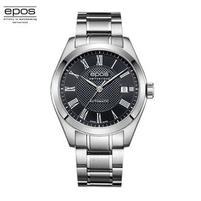 瑞士爱宝时EPOS 典范新款 3411.131.20.25.30 机械男表钢带手表