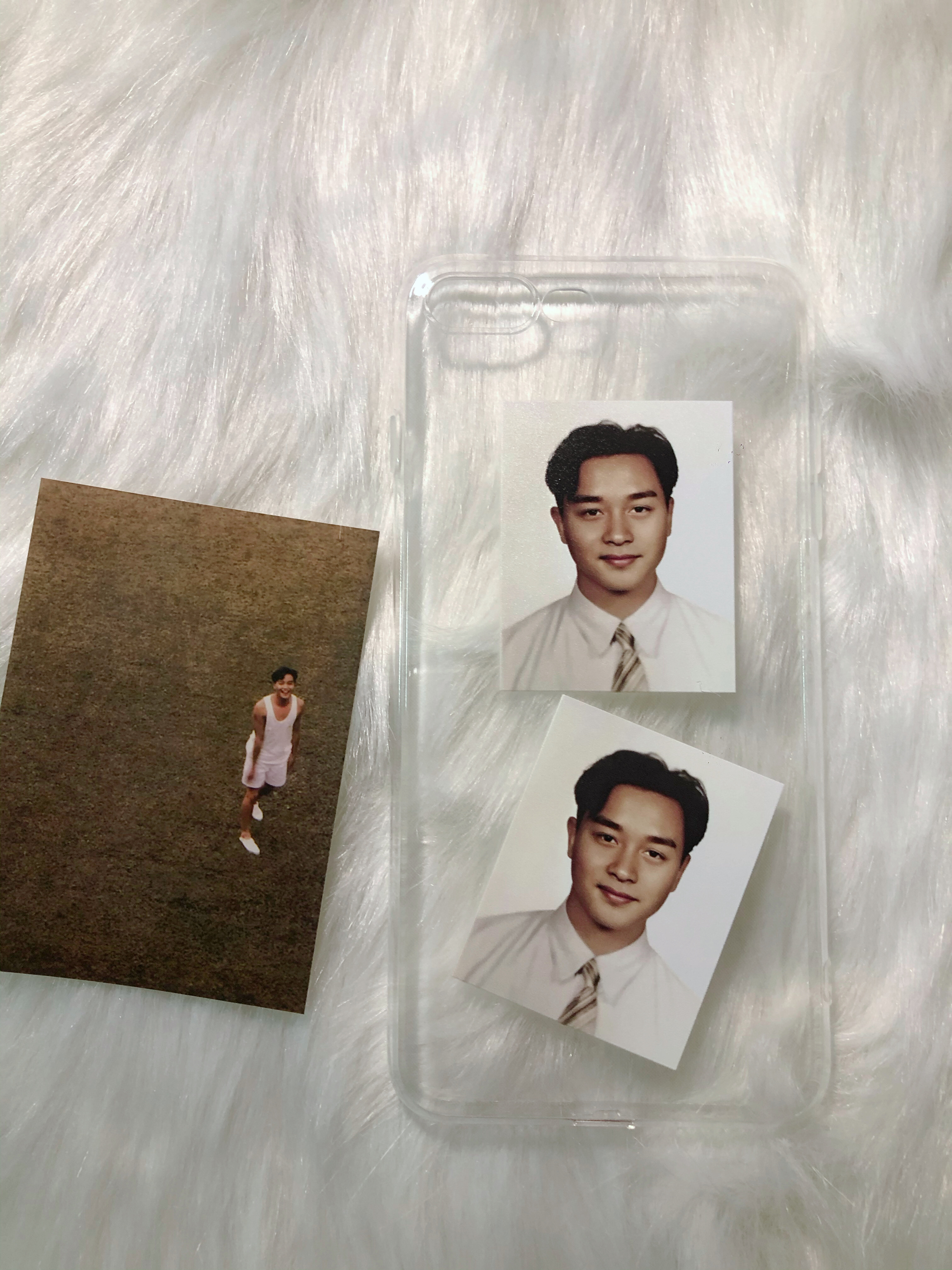 金毛玲出品|张国荣同款证件照哥哥leslie港风复古手机壳软壳