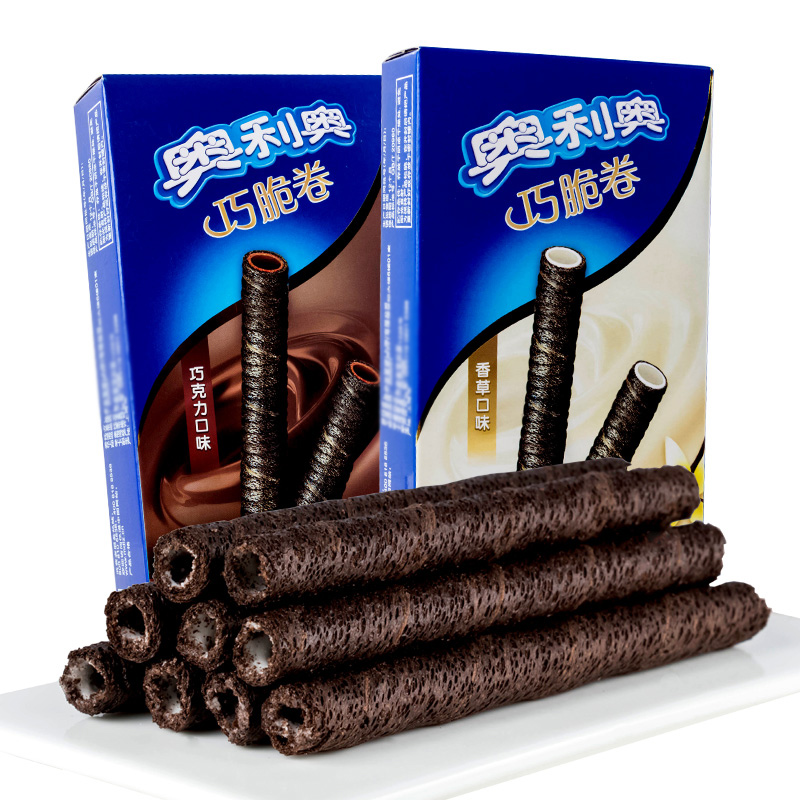 亿滋奥利奥巧脆卷55g*10盒威化包装夹心饼干办公室零食蛋卷小零食在类目 零食/坚果/特产, 饼干/膨化, 饼干(新), 蛋卷饼干中 - 来自Buy2taobao.com提供专业的淘宝代购服务